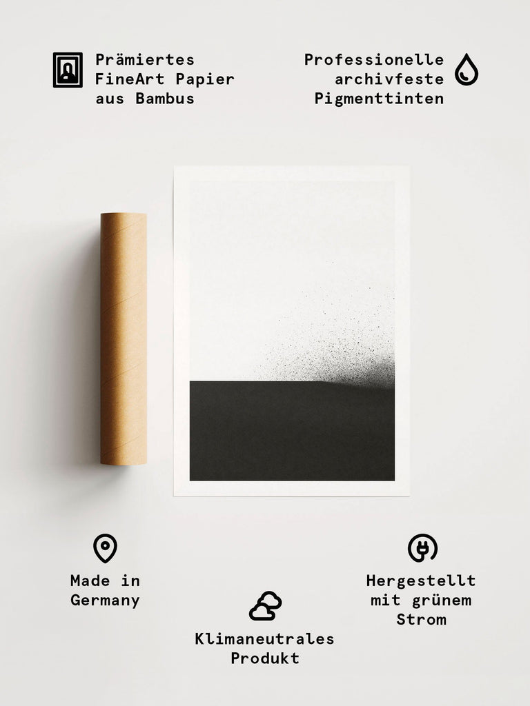 Black 00 by LEEMO künstlerischer Hahnemühle FineArtPrint