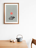 Art Print Introspection Küche Teekanne
